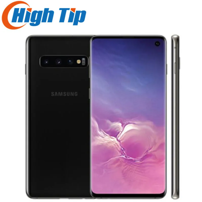 Разблокированный Оригинальный сотовый телефон Samsung Galaxy S10 + s10e G970U G973U G973F G975U G975F