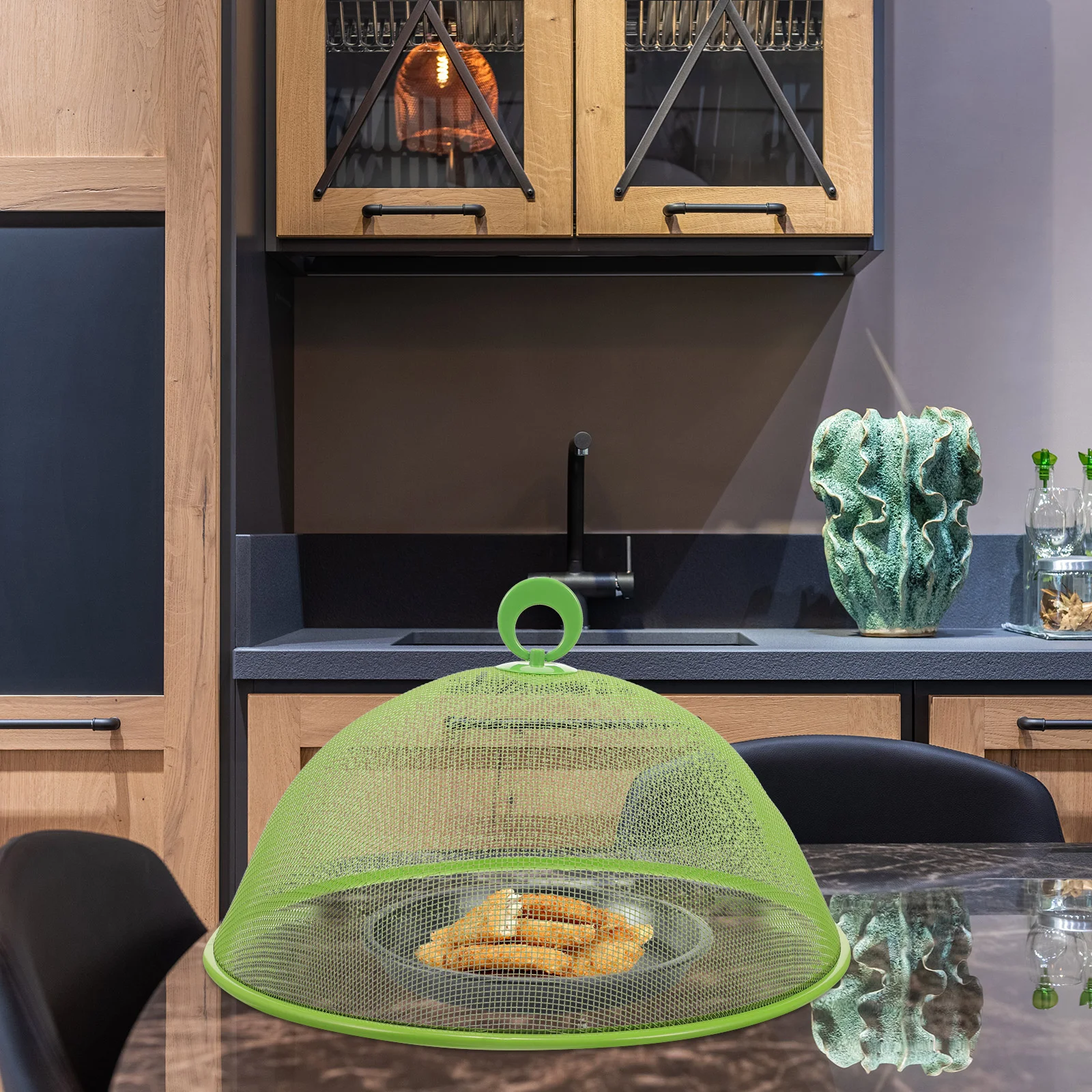 

2 шт., круглый контейнер для хранения посуды