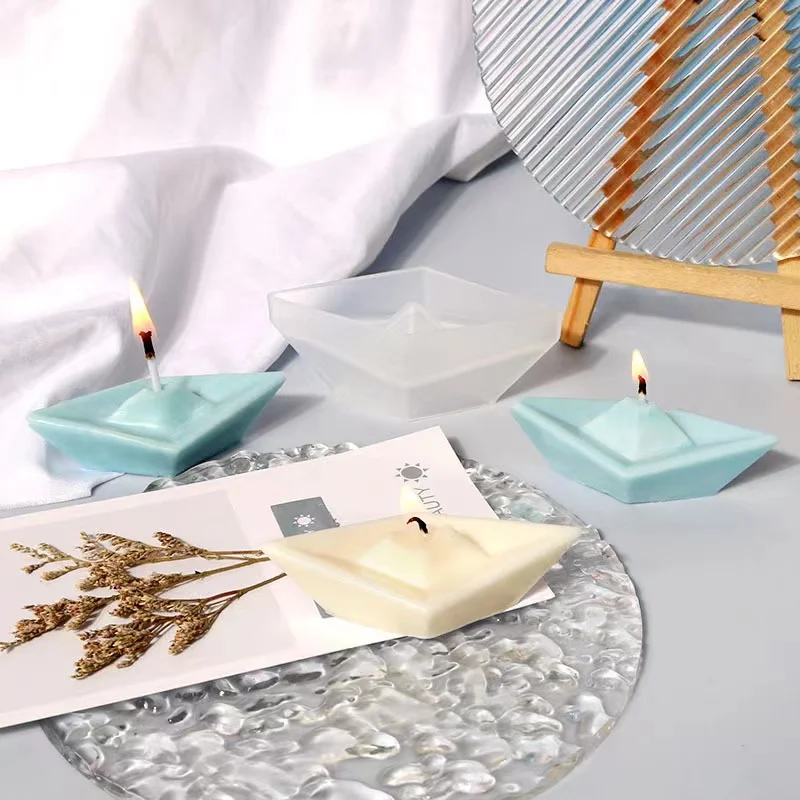 Силиконовая форма в форме лодки для свечей модель сделай сам орнамента