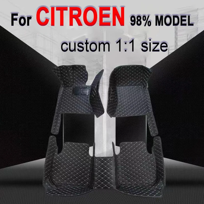 Автомобильные коврики на заказ для CITROEN C2 C3 XR C4 Cactus Aircross C5 AIRCROSS Cross Tourer DS3 4 5 7 C-Elysee
