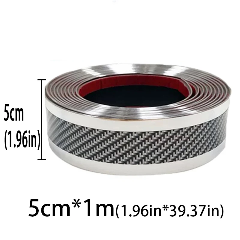 

Универсальная прозрачная пленка из углеродного волокна с защитой от царапин на края двери автомобиля, защитные наклейки на пороги автомобиля, пленка на бампер, наклейка