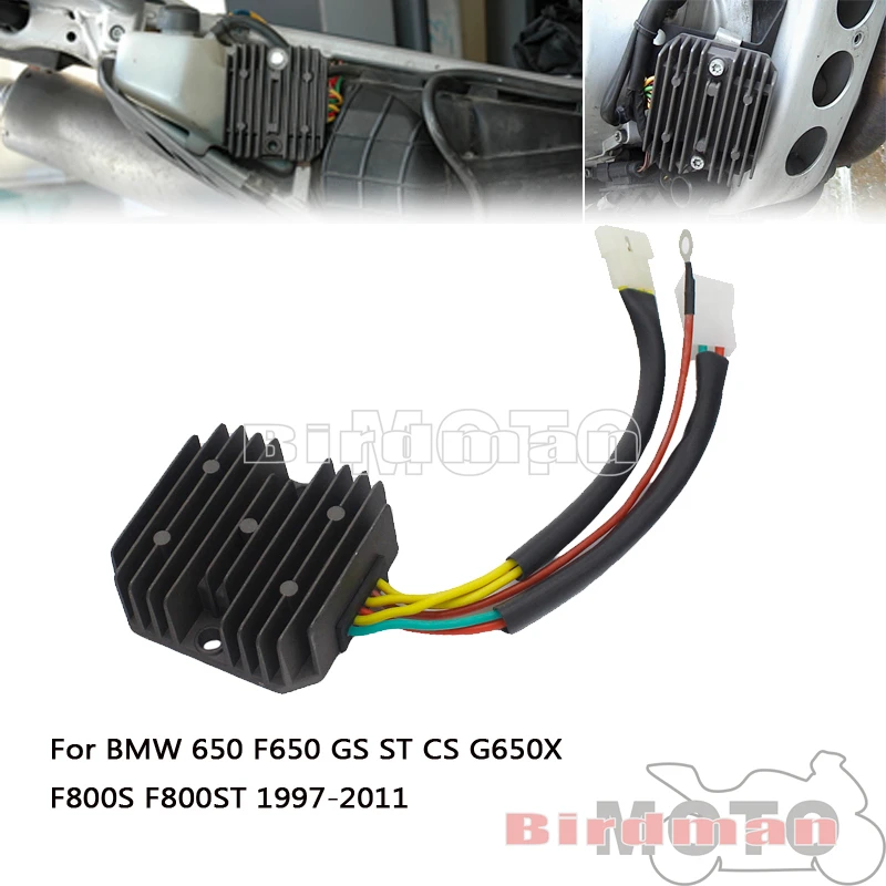 

For BMW 650 F650 GS ST CS G650X F800S F800ST 1997-2011 Aluminum Voltage Regulator Rectifier Replacement Motorcycle Accessories