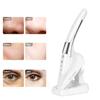 skin iron vibrating massager microcurrent face lifting tightening machine heat ion neck body wrinkle remover beauty care tool