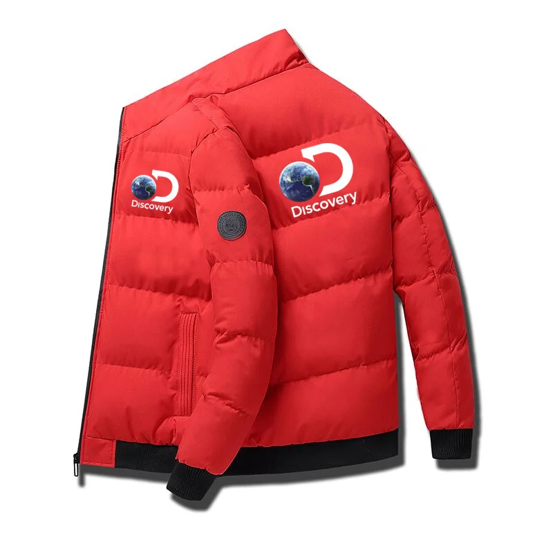 Autumn and Winter 2022 New Fashion Brand Loose Men's Cotton Dress Fashion Print Coat Casual Zipper Men's Street Dress Y2K