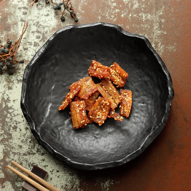 

Nordic Black Plate Set Dinnerware Porcelain Dessert Modern Dishes Dining Plate Set Cookware Set Vajilla Kitchen Tableware