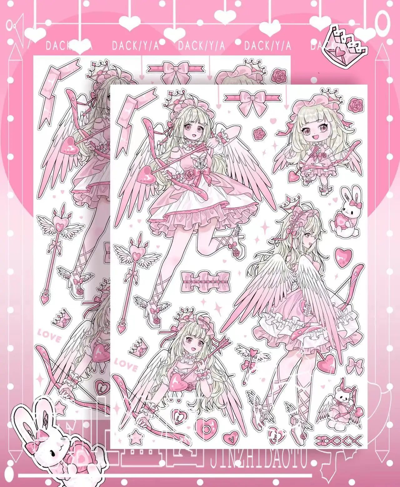 

Лазерные наклейки с персонажами для декора