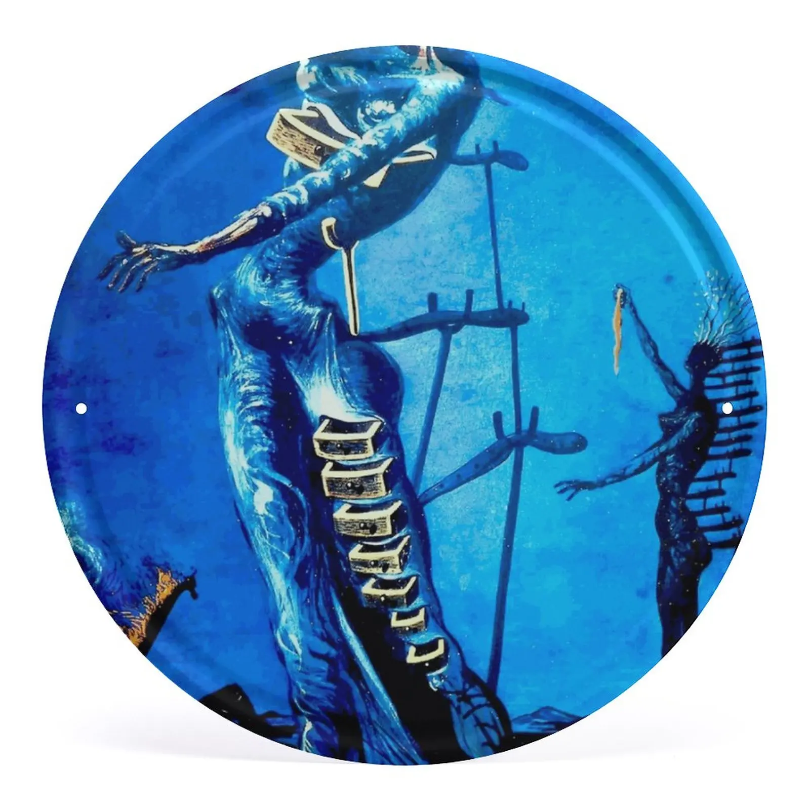 Жесткий Жираф: винтажный абстрактный принт металлический знак Декор жестяной