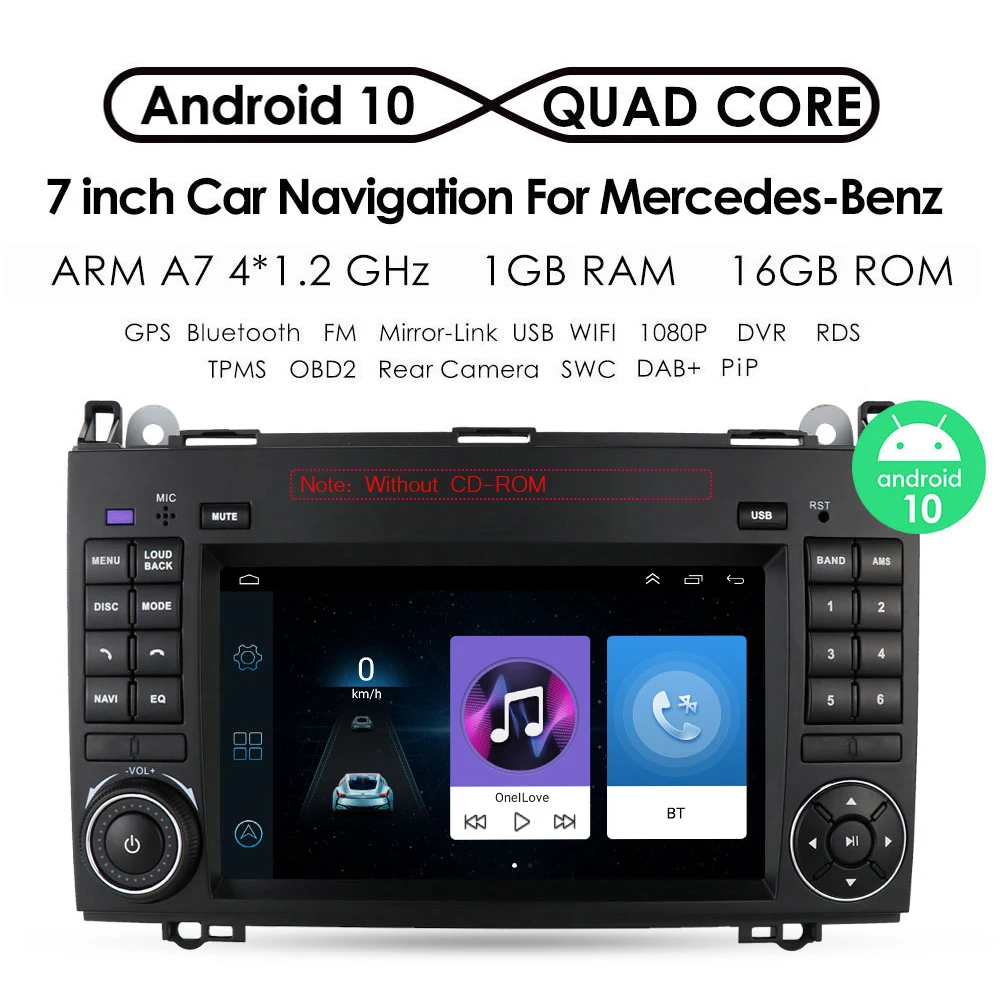 Автомагнитола на Android с GPS-навигацией и HD-камерой заднего вида для Volkswagen VW Crafter
