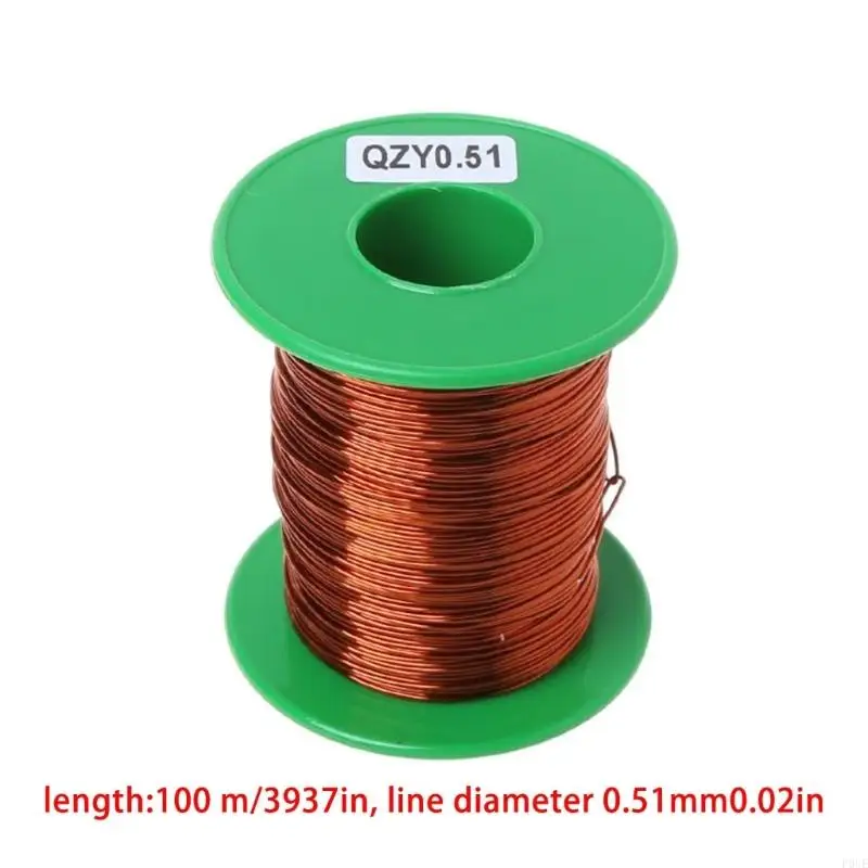 P0UE 100 м Высокотемпературный полиэфир Emide Mopper Wire 0 51 мм Qzy-2/180