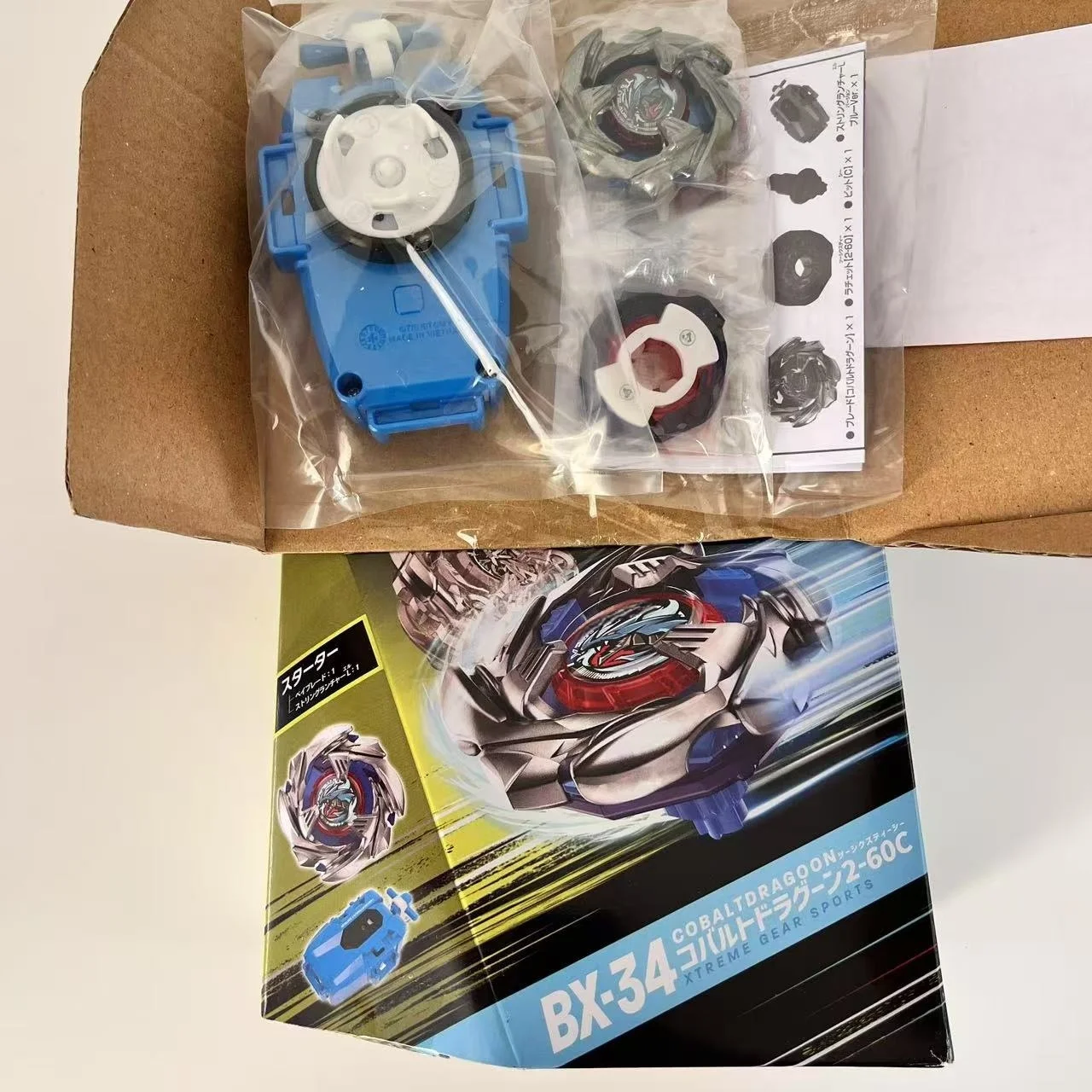 Фото ПОДЛИННЫЙ Beyscollector TT BX-34 Cobalt Dragoon 2-60C Стартер в оригинальной коробке №1