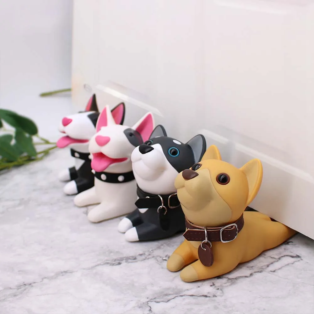 

Creative Cute Windproof Door Stop Top Door Device Non-slip Punch-free Desktop Resin Pendant Cartoon Home Improvement Door Stops