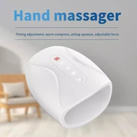electric hand massager device palm fingers acupoint wireless massage with air pressure and heat compression for arthritis pain