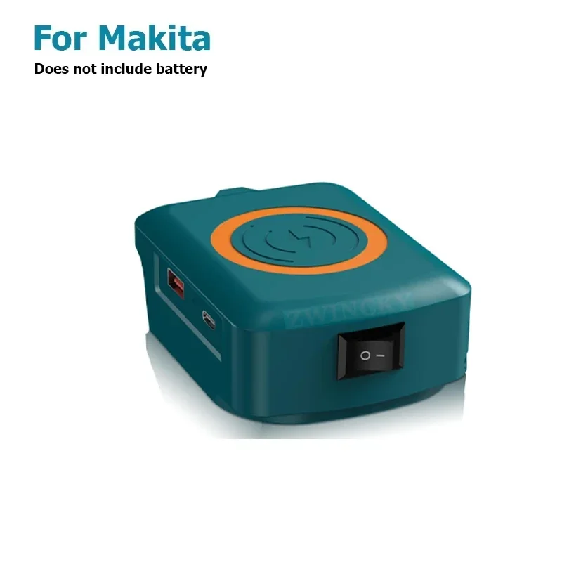 

Беспроводная зарядка ZWINCKY для смартфонов от аккумуляторов Makita/Dewalt/Milwaukee 18В