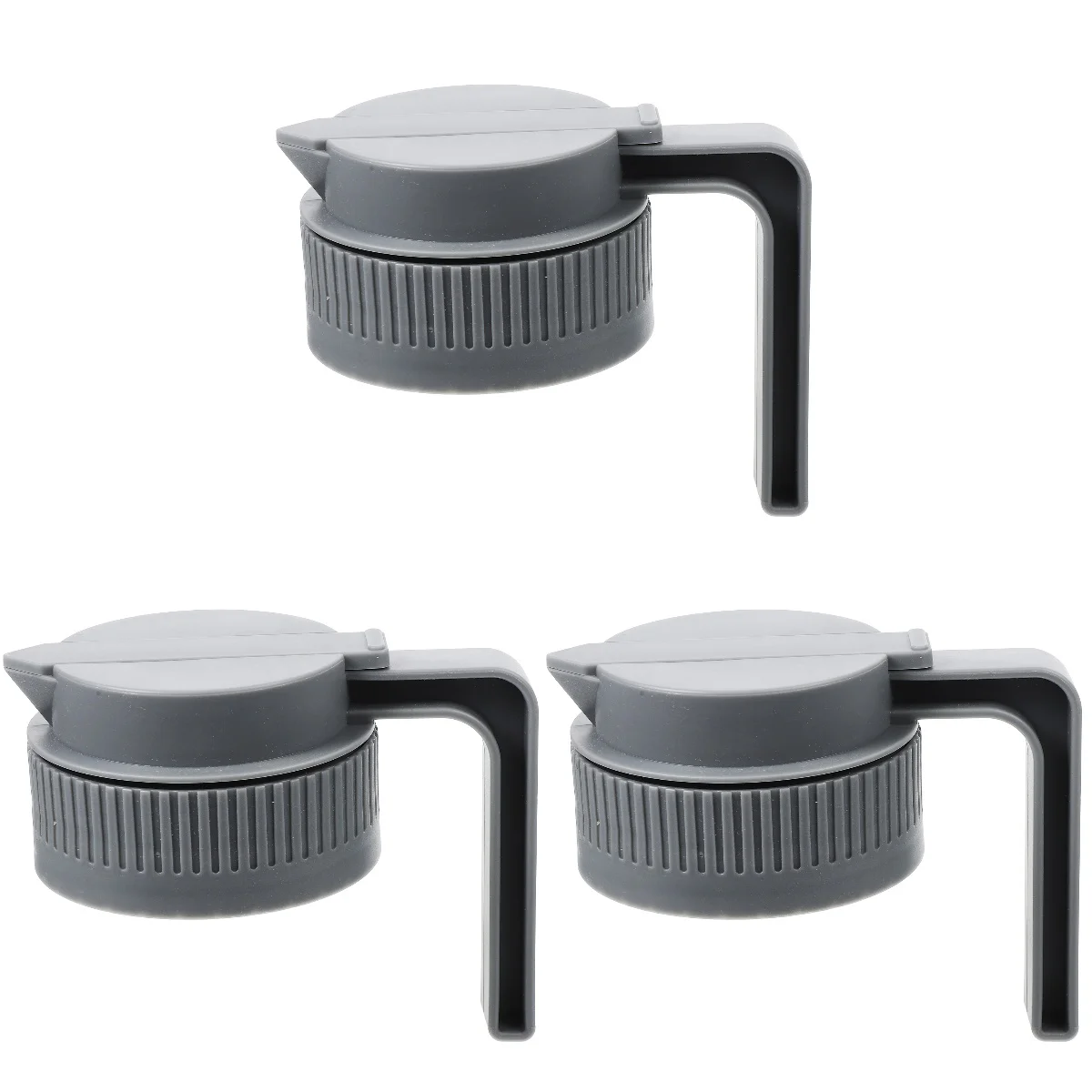 3pcs Mason Jar Lid with Handle Leakproof Mason Bottle Cover Mason Jar Cover Anti-leak Lid
