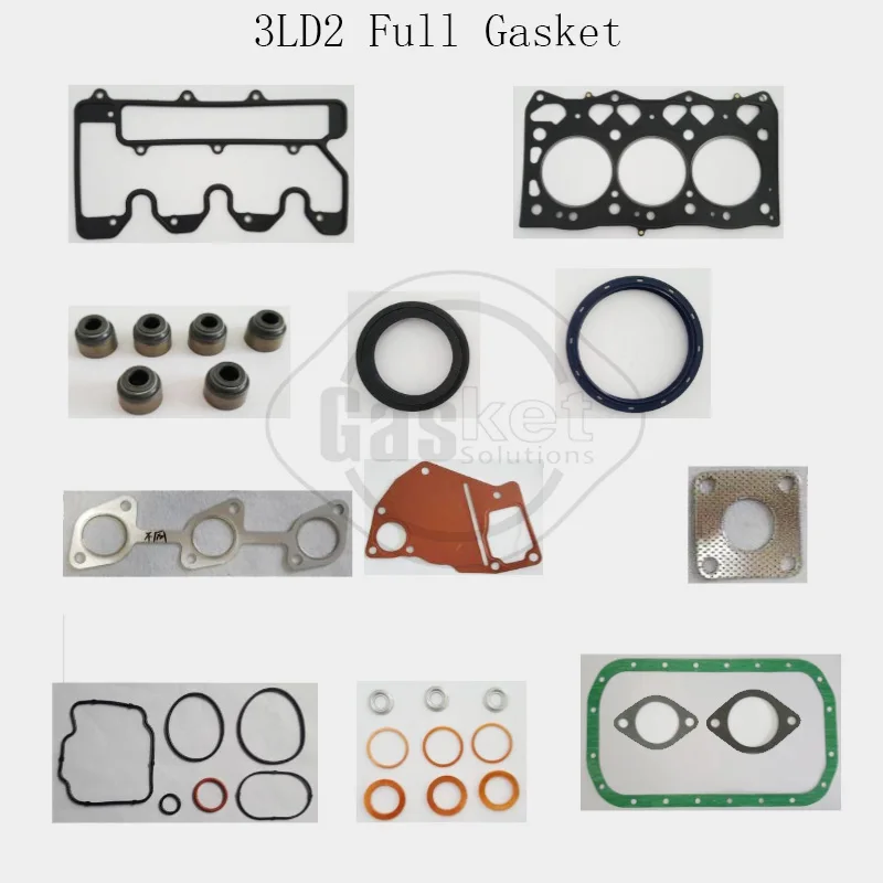 Полный комплект прокладок для Isuzu 3LD2 3LE1 3KB1 3KA1 3AC1 3LD1 двигатель вилочный погрузчик