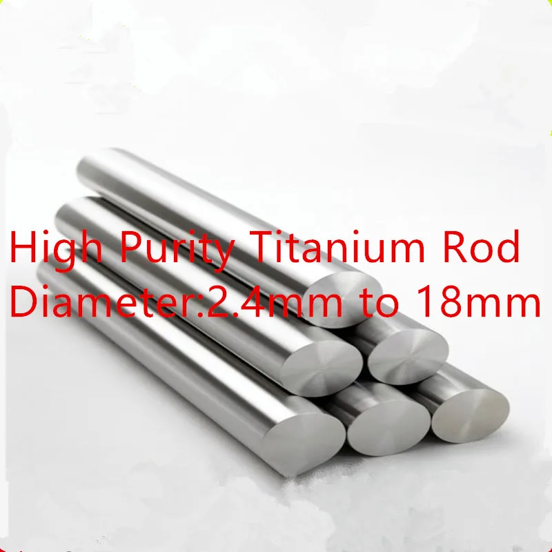 

High Purity Titanium Rod Solid Round Rod High Strength Complete Specifications Customizable