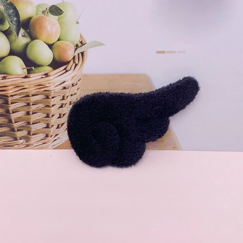 Милые плюшевые крылья ангела для DIY заколки-головной убор девочек ясельного
