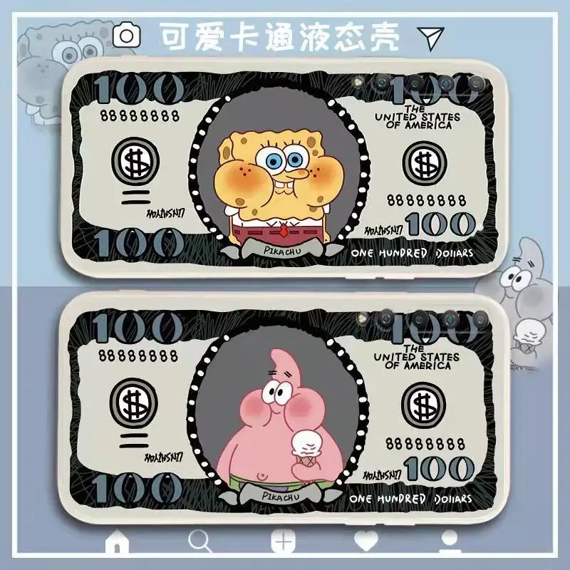 

Cartoon-SpongeBob-Patrick-Star HOT Case For iPhone 12 13 Pro MAX Mini 11 Pro MAX X SR 7 8 6 6S Plus XS MAX Silicone Cover Funda