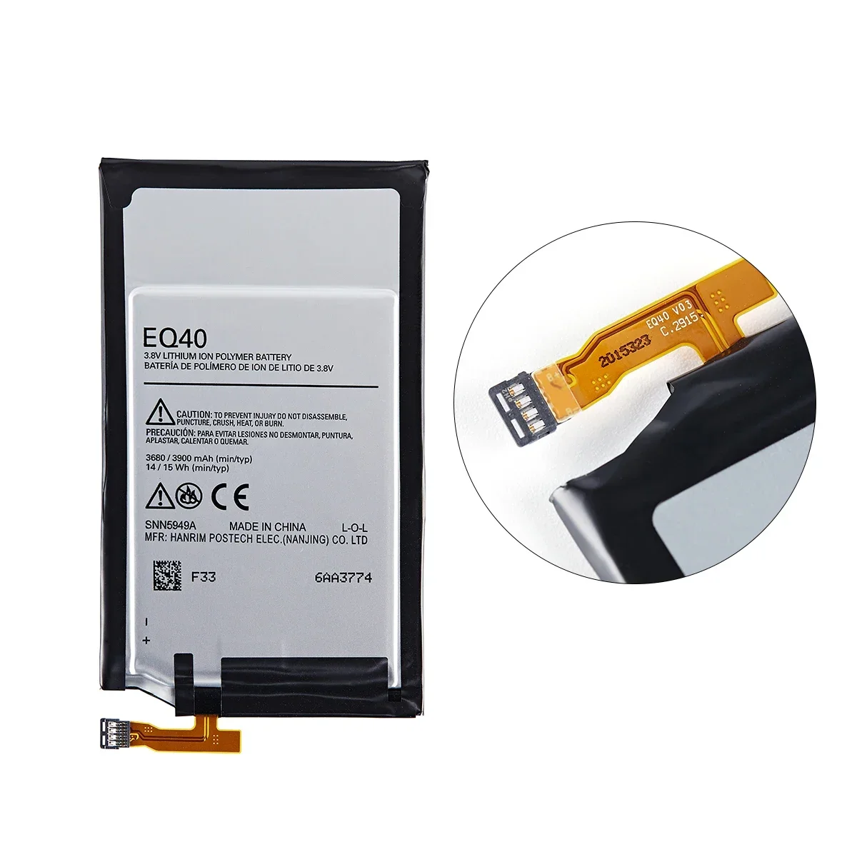 Оригинальный аккумулятор EQ40 FB55 для Motorola Moto Droid Turbo XT1225 XT1254 XT885 XT928 2 XT1585 XT1581 XT1580/Moto X