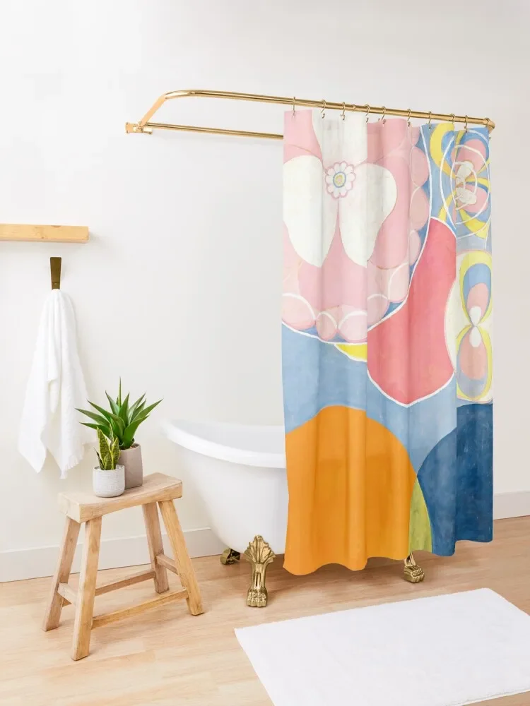 Hilma af Klint The Ten Largest No. 02 Детство группа IV Занавеска для душа Водонепроницаемая