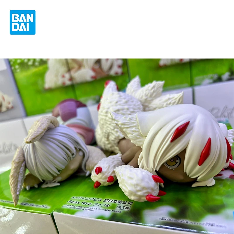 Фото В наличии Bandai Original Made In Abyss Relax time Nanachi Fapters Около 21 см Аниме Фигурка Модель Коллекции Игрушек Подарок На День Рождения №1