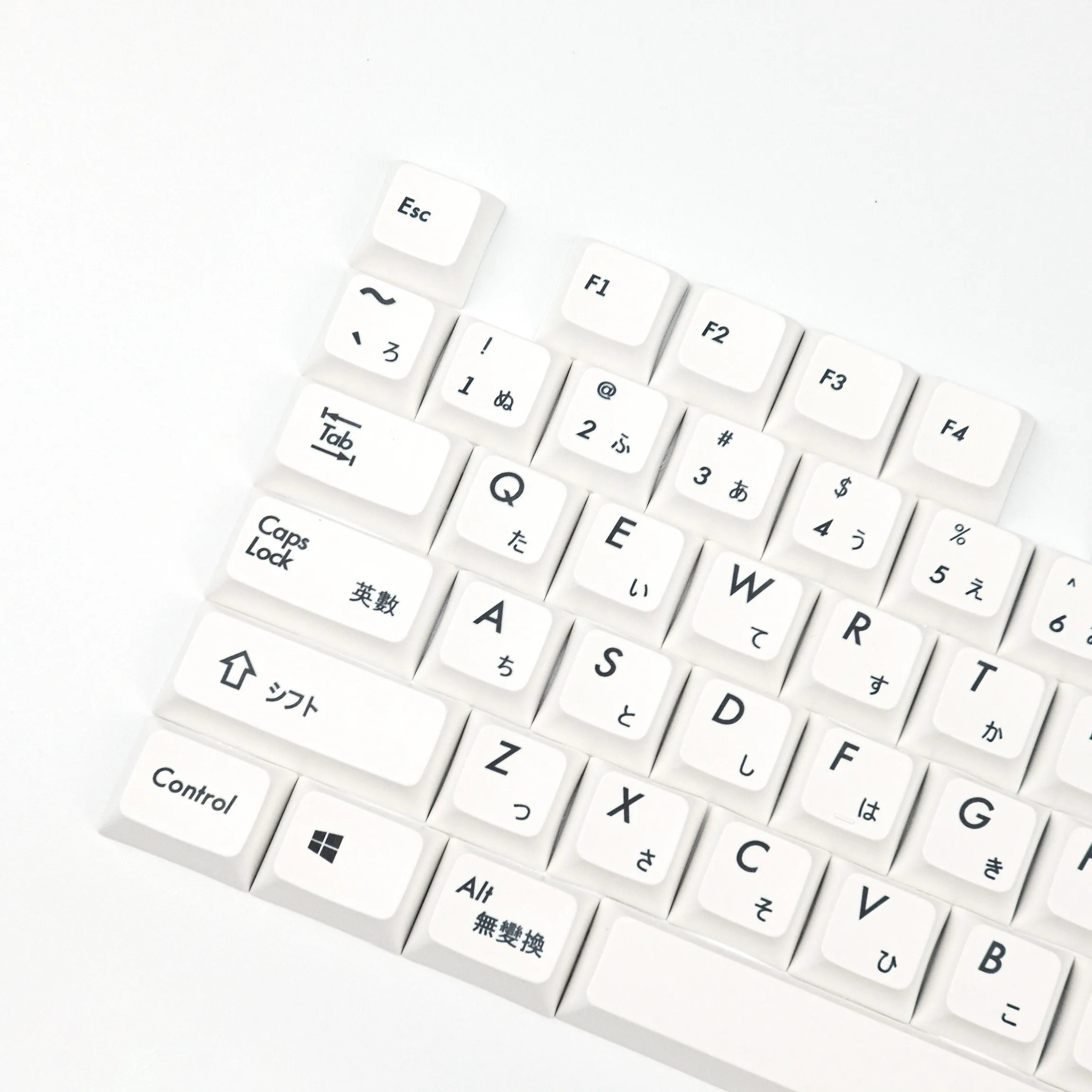 

Japanese Keycaps XDA profile Keycap PBT DYE Sublimated Keycaps 1.75U 2U Keys For Mechanical Keyboard 60 61 64 84 96 87 104 108