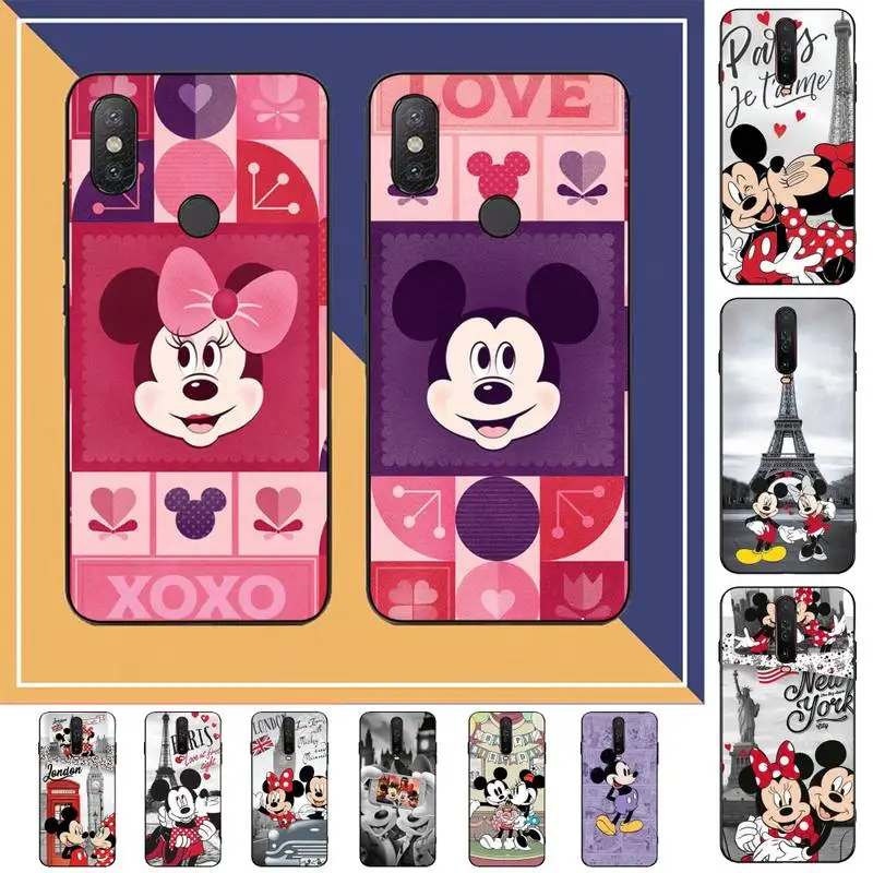 

Disney Mickey Minnie Mouse Phone Case for Redmi Note 8 7 9 4 6 pro max T X 5A 3 10 lite pro