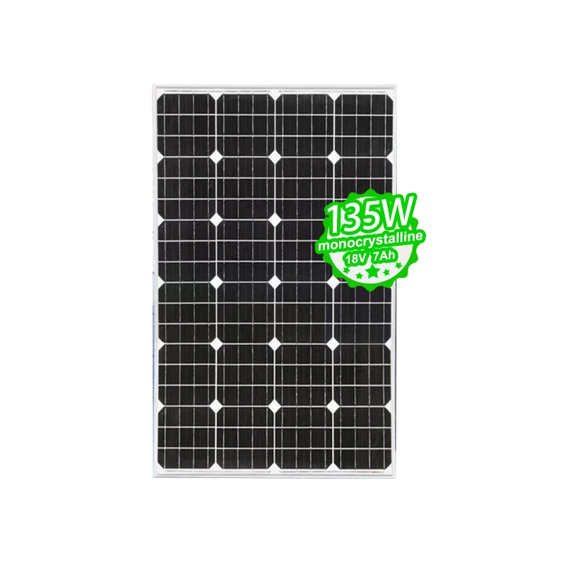 135 Watts High Efficient Monocrystalline Solar Panel 100w Pv Module Solar Panels