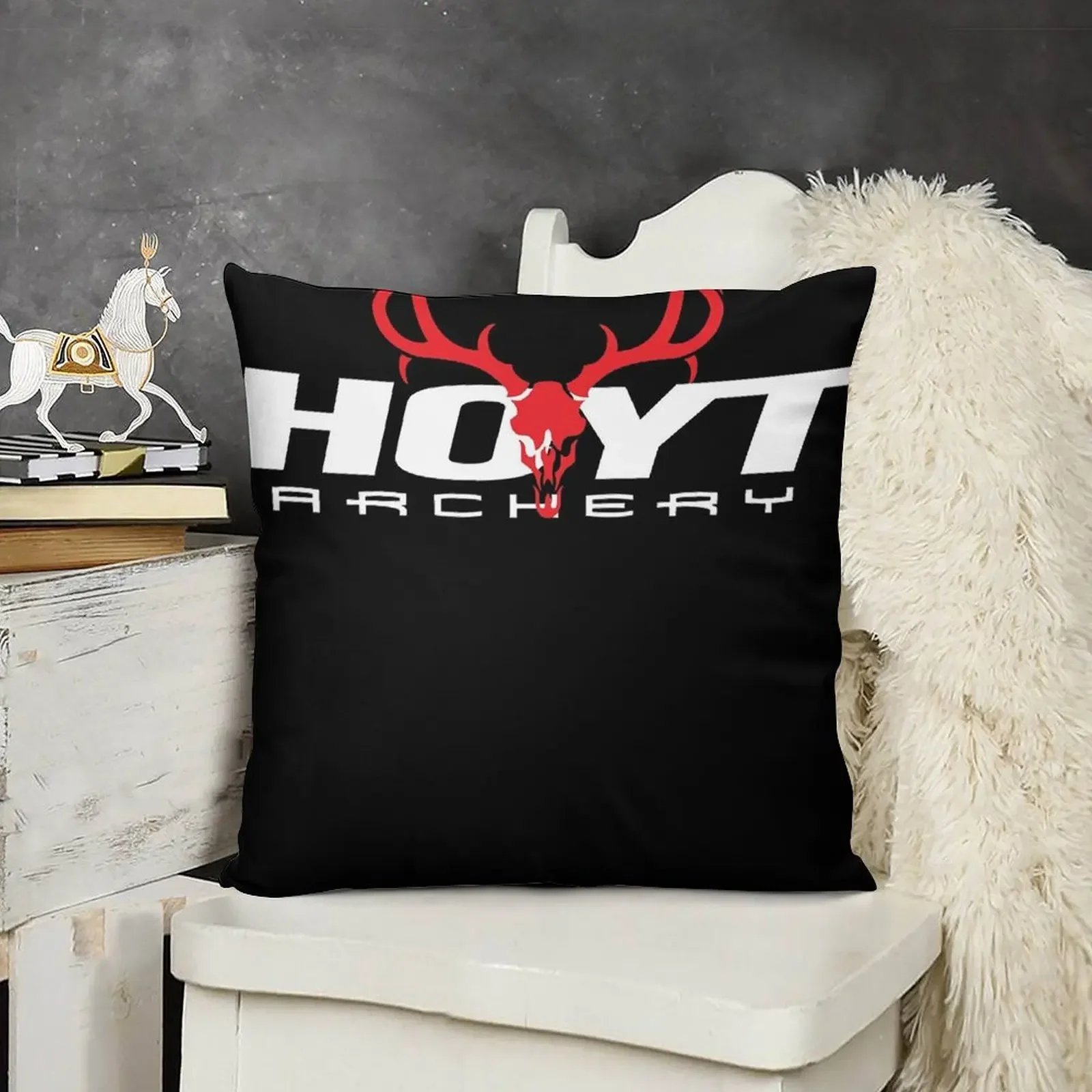 Классическая декоративная подушка с логотипом HOYT ARCHERY BOW ARROW роскошная наволочка