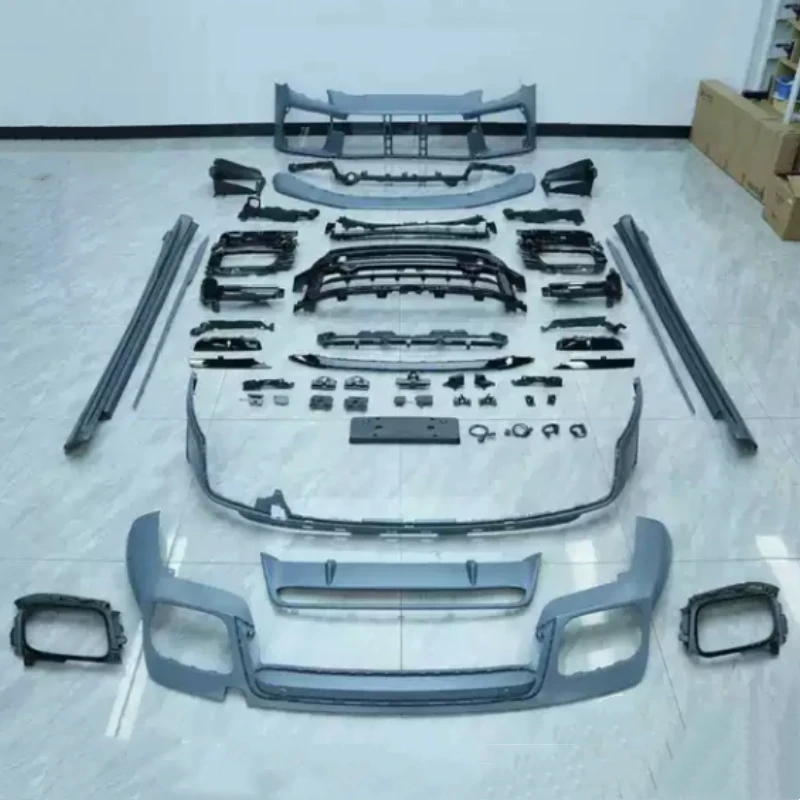 Фото Комплект обвеса для Porsche Panamera 976 24-25: передний бампер, боковые юбки, задний диффузор, новый стиль, модифицированный кузовной комплект №1