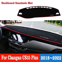 for changan cs35 2012 2016 cs35 plus 2018 2019 2020 2021 2022 car dashboard pad mat instrument platform cover carpets styling