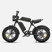 리튬 배터리 전기 자전거 풀 완충기, 스노우 타이어, 20 인치, 1000W, 48V, 40H, 26X4.0