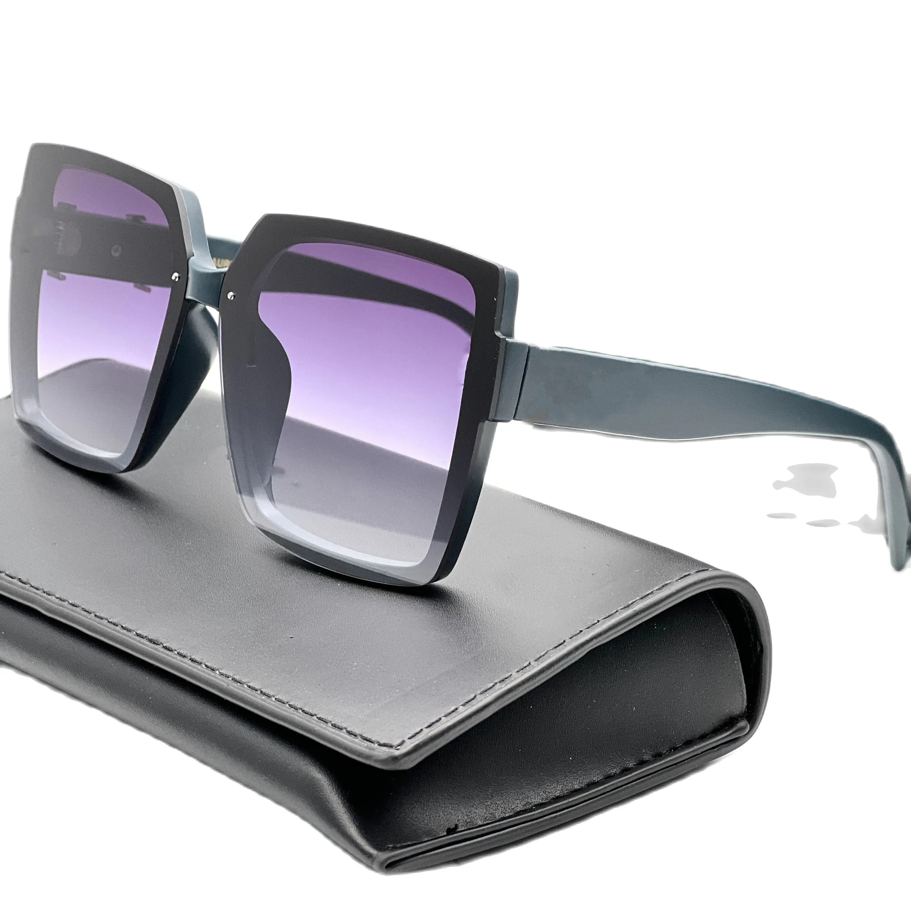

DIKELANG Luxury Sunglass Women Fashion Trend Design Oversize Square Frame Sun Glasses Legs Summer Leisure Beach Driving Hiking