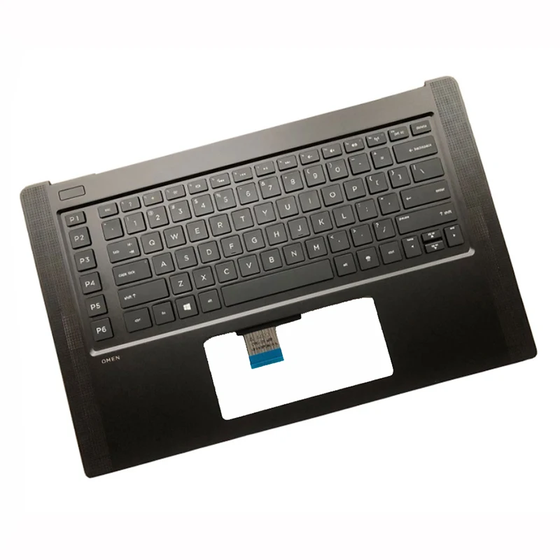 

New US Laptop Keyboard For HP OMEN 15-5000 15T-5000 Palmrest & Backlit Keyboard 788603-001 808331-001