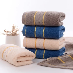 1/2/5/10Pcs High Quality 100% Cotton Adults and childrens family Face Towel Soft Absorbent Washcloth Household Towels 34x75cm