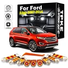 TPKE для Ford Edge 2007 2008 2009 2010 2011 2012-2014 Canbus безошибочный светодиодный интерьерный чтение карта купольный комплект освещения автомобильные аксессуары