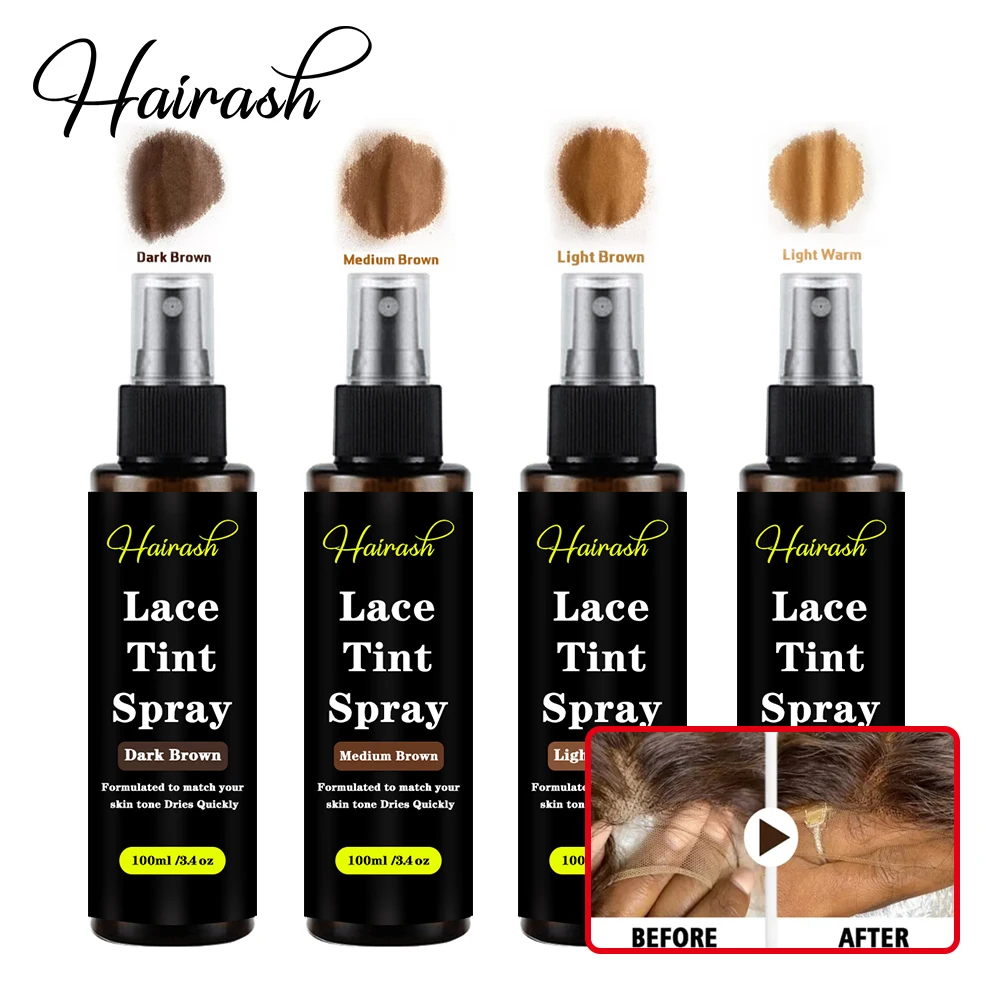 Wig Knots Healer Quick Dry Wig Grids Concealer Hair Tint Mousse For Lace Front Wigs