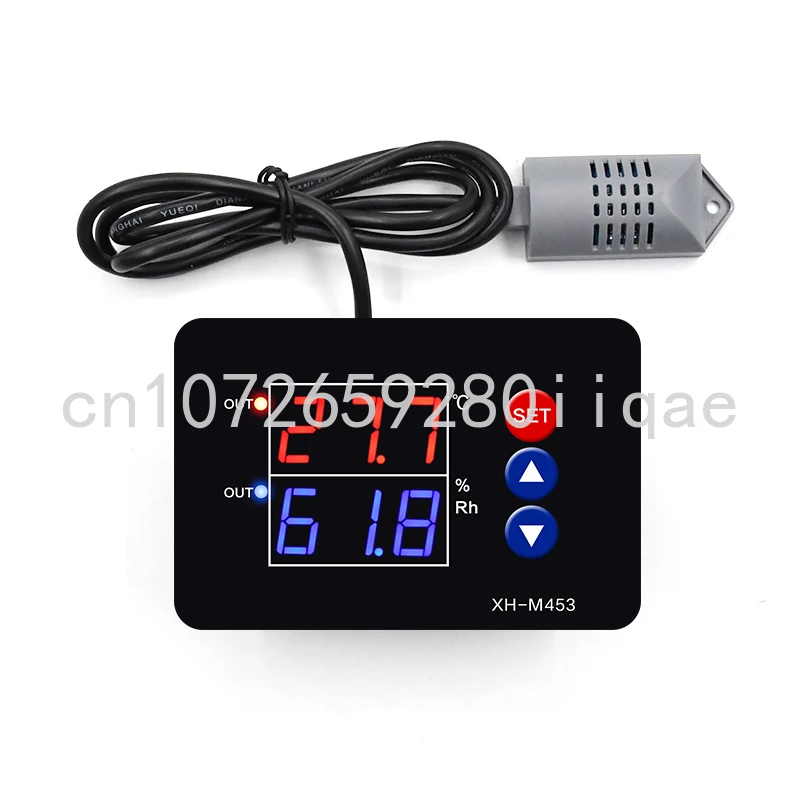 

XH-M453 Temperature and Humidity Controller High Precision Control Switch Digital Display Dual Output Synchronization