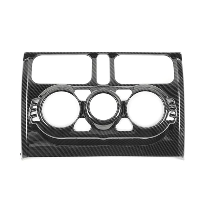 

for Suzuki Jimny 2019 2020 Car Central Control Air Conditioning Outlet Vent Decor Cover Carbon Fiber Trim Accessories