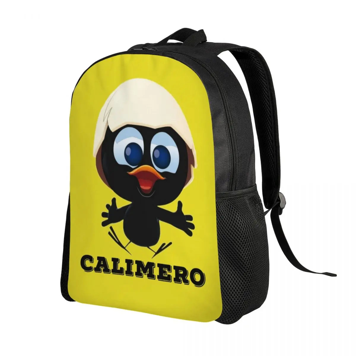 Рюкзаки с милым мультяшным цыпленком Calimero для женщин и мужчин водонепроницаемая