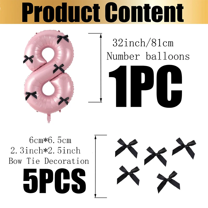 

Воздушные шары 32 дюйма с цифрой 8