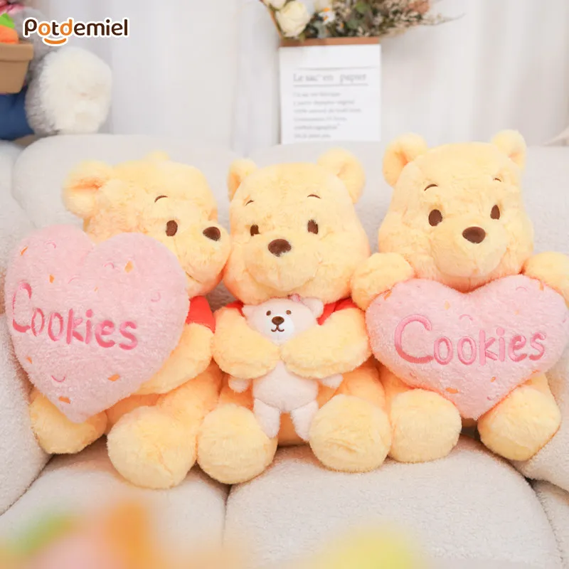 Фото Оригинальный плюшевый брелок-подвеска Disney Winnie the Pooh Piglet от Potdemiel, коллекционная мягкая игрушка, подарок №1