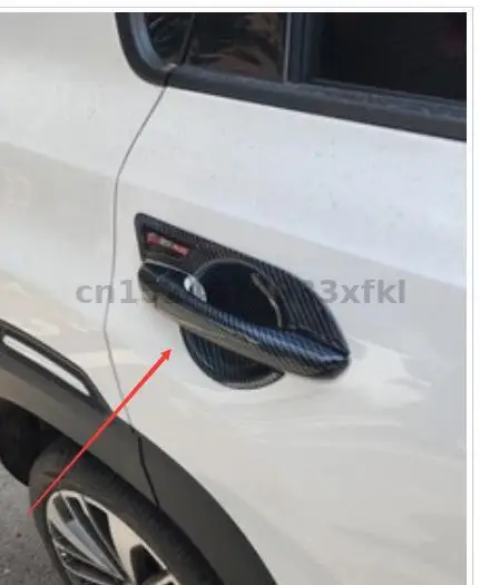 

Специальная наклейка на дверную чашу с внешней ручкой, защита от царапин, Декоративная полоса для стайлинга автомобиля Changan Cs35plus 2018-2021