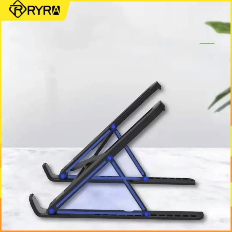 

Складная подставка для ноутбука RYRA, силиконовая Нескользящая подставка для компьютера, удобное охлаждающее основание, дизайнерский кроншт...