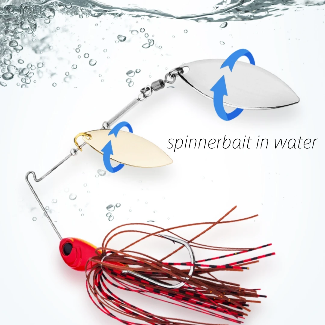 1/6 шт. 12/17 г композитная блесна вращающаяся в виде ложки с искусственными