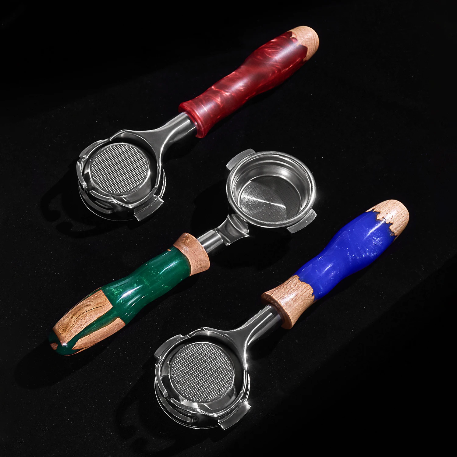 Бездонный портафильтр BANLEE из смолы для эспрессо бездонный с полой резьбой и