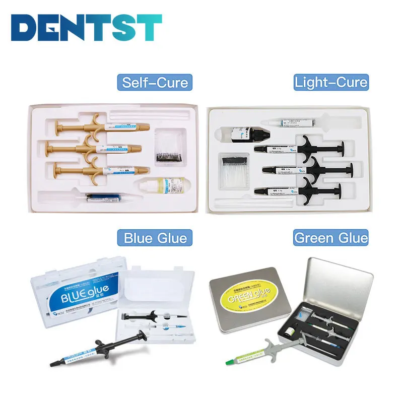 

Dentst Orthodontics Dental Glue Ortodoncia Braces Blue Glue Dentistry Direct Bonding Light Cure Paste Self Cure Adhesive
