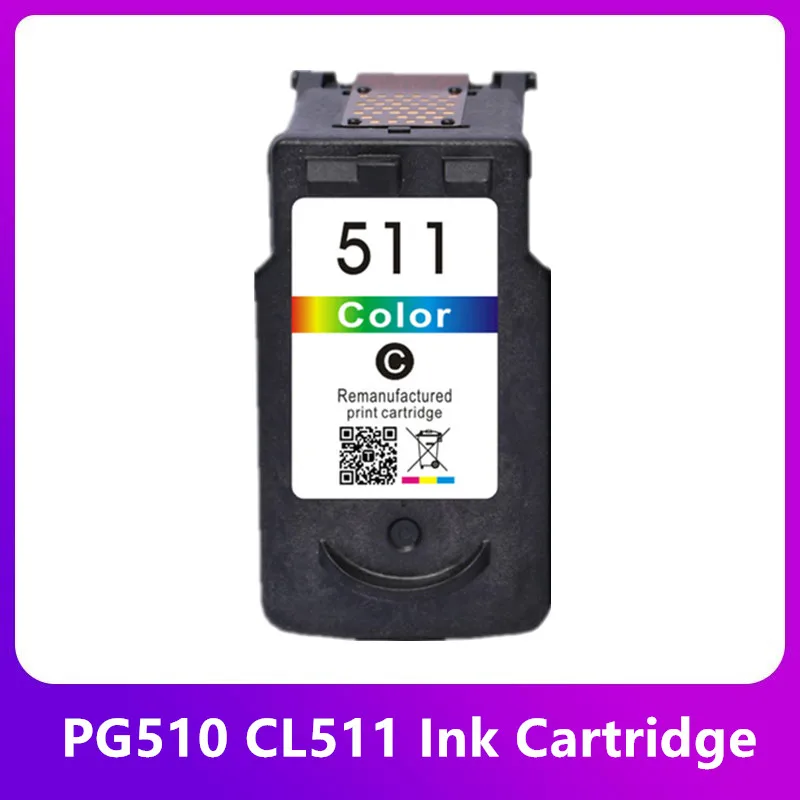 

Compatible for Canon PG510 CL511 PG 510XL CL 511XL PG-510 Ink Cartridge For PIXMA IP2700 MP230 MP240 MP250 MP260 MP270 MP280