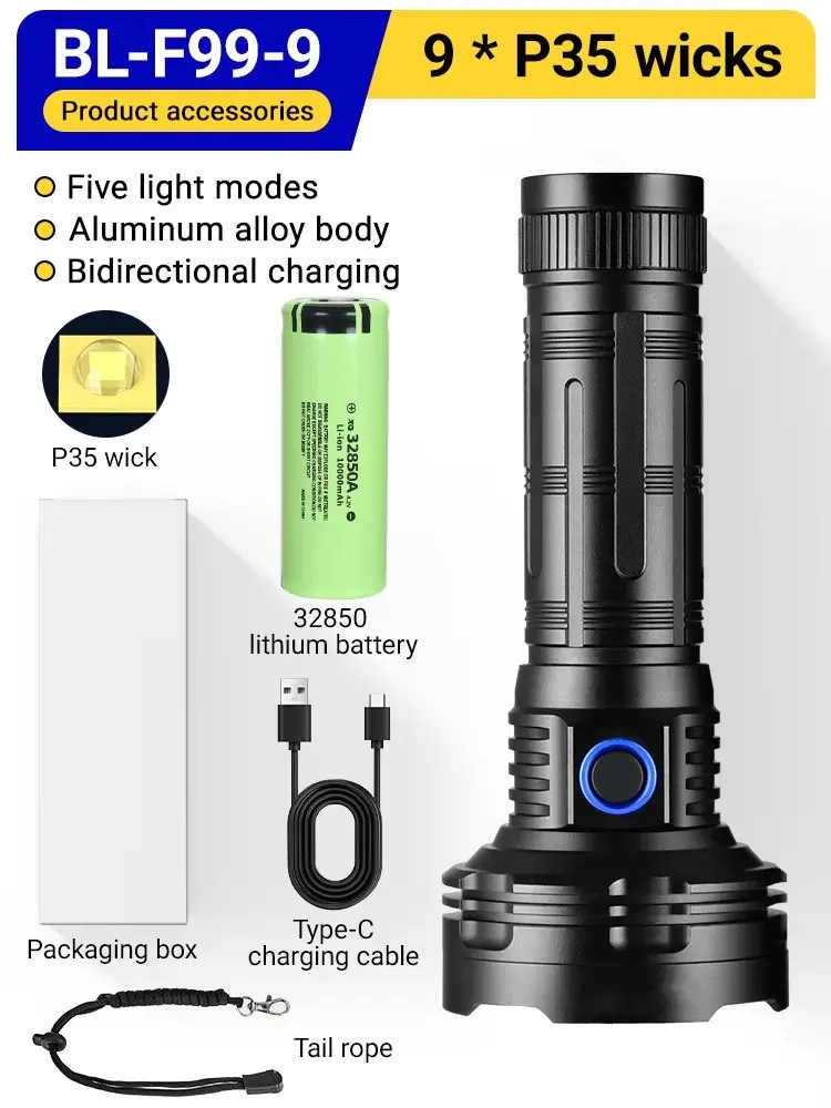 

YEMAO F99 4200LM водонепроницаемый фонарь