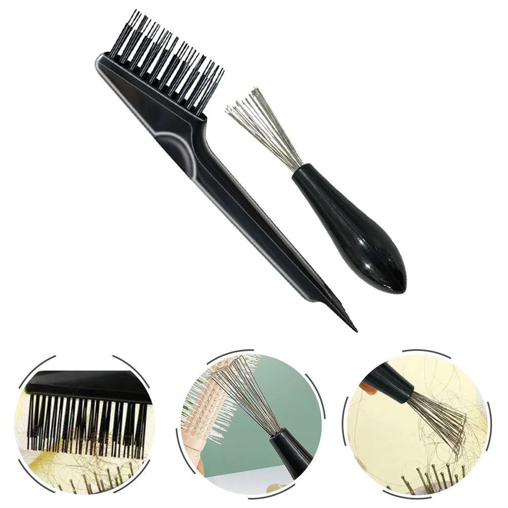 

6 Pcs Comb Cleaner Hair Tool Brush Rake Cleaning Brushes Hairbrush Combs Curly Bush
